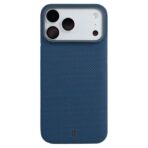 (⭐ซื้อเคส+ฟิล์มกระจก ลด 200 บาท) Wiwu Aramid Armor DCC-208 Case เคส iPhone 17 Pro Max - Black & Blue