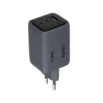 AUKEY PA-C5 Comet Mix 3 100W PD Wall Charger with GaN (Adapter | PD | PPS | QC5.0) - Gray - Image 2