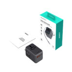 AUKEY PA-TA13 Globe Reel 45W GaN Universal Adapter with Retractable Cable - Gray - Image 4