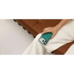 (⭐ซื้อเคส+ฟิล์มกระจก ลด 300 บาท) PITAKA  Monogram Leaping Edge Case เคส iPhone 17 Pro Max – Green/Gold - Image 6