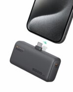 (มีพร้อมส่ง)(มาตรฐาน CCC) AUKEY PB-Y59 Spark Mini 5000mAh (Typ-C) - Dark Gray - Image 2