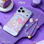 (⭐ซื้อเคส+ฟิล์มกระจก ลด 200 บาท) Sheep Canvas Little Twin Stars Collection Magnetic Case iPhone 17 Pro Max - Little Twin Stars - Image 4