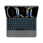 Wiwu Magic Keyboard (MK-002) Case เคส iPad Pro 13″ (7th/2024) – Black (EN) - Image 3