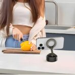 WiWU Octopus Magnetic Car Mount with Vacuum Suction Cup (Wi-CH056) – Tarnish - Image 6