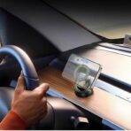 WiWU Octopus Magnetic Car Mount with Vacuum Suction Cup (Wi-CH056) – Tarnish - Image 7