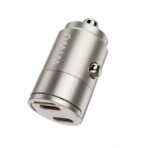WiWU Nano Dual C Fast Car Charger 30W (Wi-QC029) – Titanium[Pre-Order] - Image 3