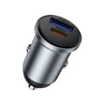 WiWU Nano Lite A+C Fast Car Charger 35W (Wi-CC030) – Gray