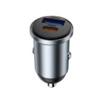 WiWU Nano Lite A+C Fast Car Charger 35W (Wi-CC030) – Gray - Image 5