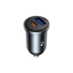 WiWU Nano Lite A+C Fast Car Charger 35W (Wi-CC030) – Gray - Image 4
