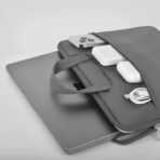 WiWU Vivi Laptop Handbag กระเป๋า Laptop/MacBook 14″ - Gray - Image 3
