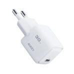 AUKEY PA-C1 Wall USB Charger 1 USB-C หัวชาร์จ PD30W - White - Image 2