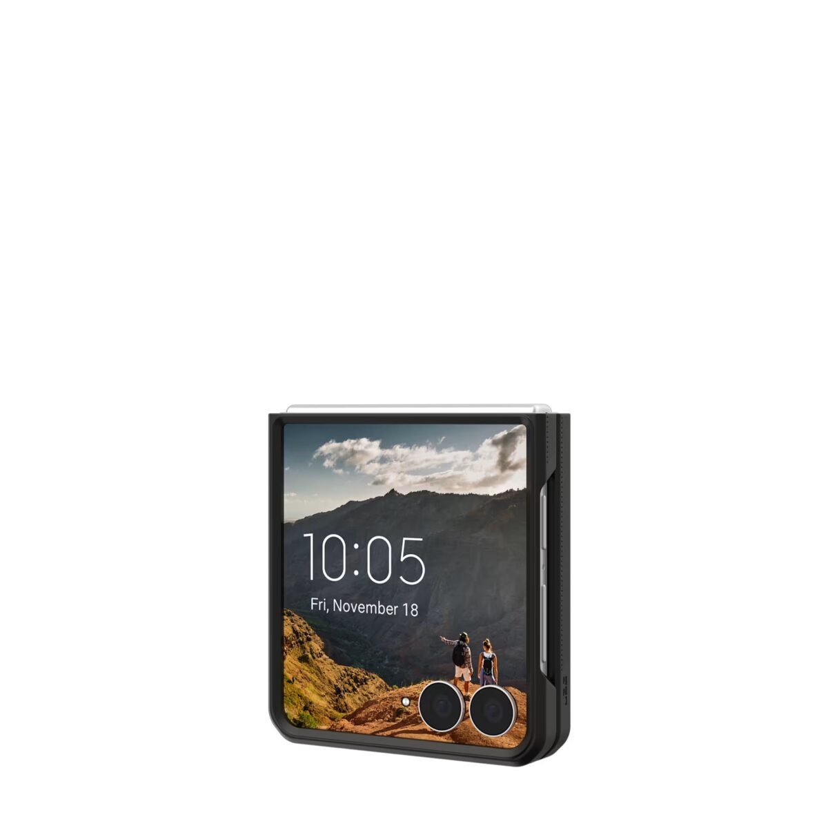 (ขายดี) UAG Mouve with Magnet Case เคส Samsung Galaxy Z Flip 8 – Ash - Image 6