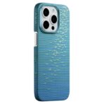 Pitaka Glints of Gold Case เคส iPhone 16 Pro Max  – Lucid Blue - Image 2