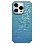 Pitaka Glints of Gold Case เคส iPhone 16 Pro Max  – Lucid Blue