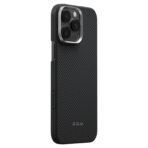 (มีพร้อมส่ง) Pitaka Ultra-Slim (PitaTap™) Case เคส iPhone 16 Pro Max - Black/Grey