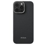 (มีพร้อมส่ง) Pitaka Ultra-Slim (PitaTap™) Case เคส iPhone 16 Pro Max - Black/Grey - Image 2