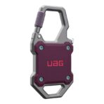UAG Monarch Case เคส AirTag –  Deep Purple Synth - Image 2