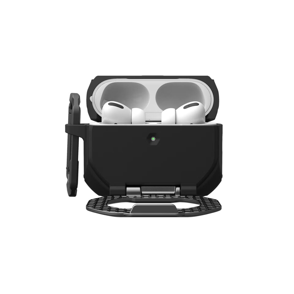UAG Monarch Case เคส AirPods Pro 3 – Black/Silver - Image 3