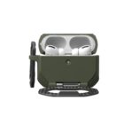 UAG Monarch Case เคส AirPods Pro 3 – Olive Drab/Silver - Image 3