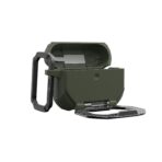 UAG Monarch Case เคส AirPods Pro 3 – Olive Drab/Silver - Image 4
