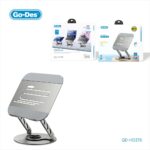 Go-Des Aluminum Alloy Laptop Stand GD-HD376 - Black