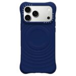 (⭐ซื้อเคส+ฟิล์มกระจก ลด 300 บาท) Casetify Ripple Case (Magsafe) เคส iPhone 17 Pro – Navy Blue