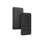 AUKEY PB-MS07A MagFusion M 5000mAh Qi2 Magnetic Wireless Charging PowerBank CCC- Black