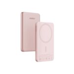 AUKEY PB-MS07A MagFusion M 5000mAh Qi2 Magnetic Wireless Charging PowerBank CCC - Peach