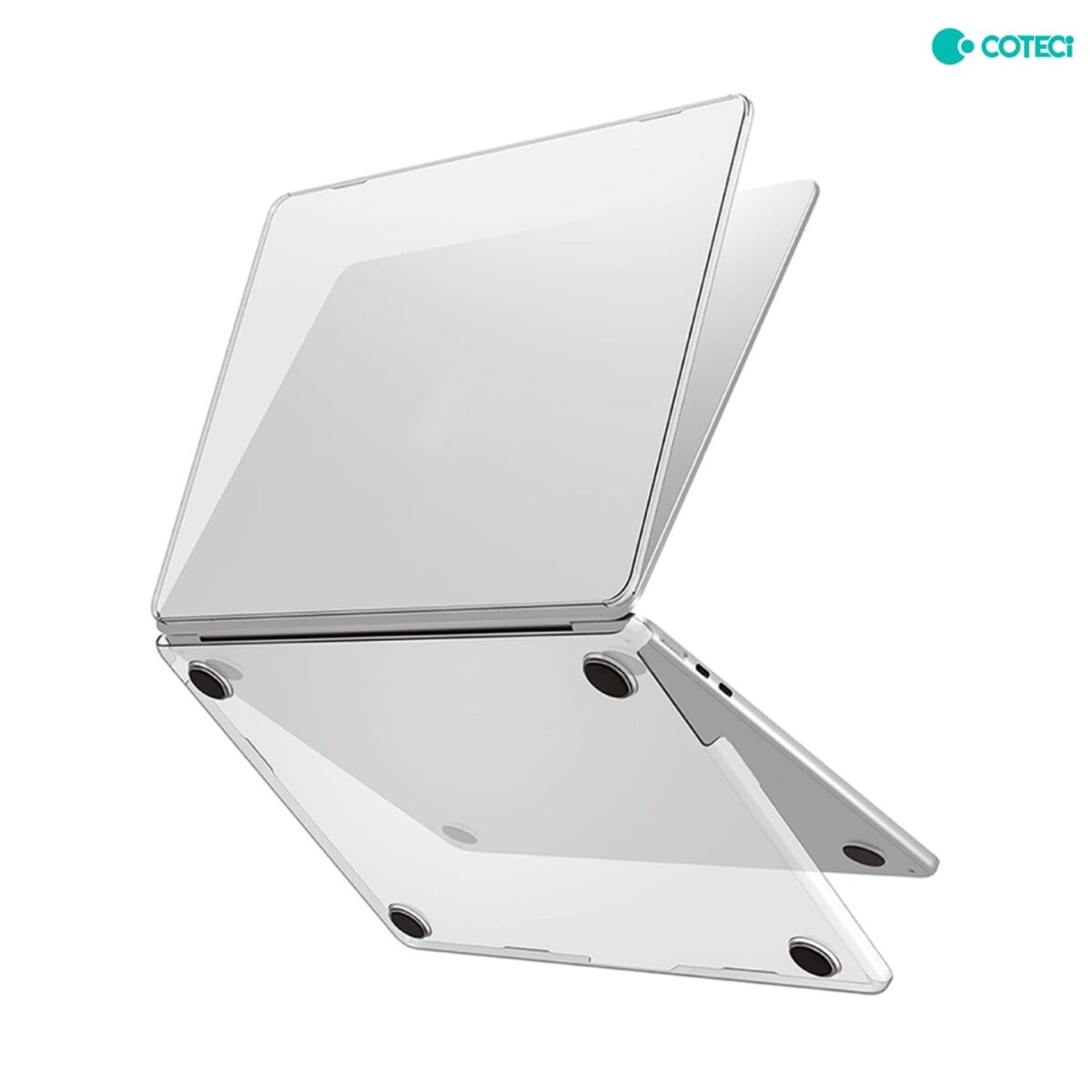 (มีพร้อมส่ง) COTECI (Gizmo) MB-084-TT PC Crystal Case เคส Macbook Neo – Transparent - Image 2