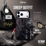 Sheep Outfit Denim Magsafe case เคส iPhone 15 Pro Max - Denim Midnight