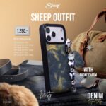 Sheep Outfit Denim Magsafe case เคส iPhone 15 Pro - Denim Dusty