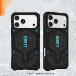 UAG Monarch Pro  (Exclusive Cap) Case เคส iPhone 18 Pro Max/ 17 Pro Max - Forged Carbon Fiber/Blue [Pre-Order]