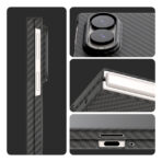 Araree Aramee M Case เคส Samsung Galaxy Z Fold 8 - Black [Pre-Order] - Image 4