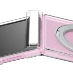 (ขายดี) Araree Duple M Stand Case เคส Samsung Galaxy Z Flip 8 - Clear - Image 9