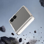 (ขายดี) Araree Duple M Stand Case เคส Samsung Galaxy Z Flip 8 - Clear - Image 5