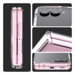 (ขายดี) Araree Duple M Stand Case เคส Samsung Galaxy Z Flip 8 - Clear - Image 3