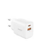 AUKEY PA-F3T Swift 35W 2-Port PD Wall Charger with GaN Technology - White - Image 2