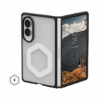 (ขายดี) UAG Mouve with Magnet Case เคส Samsung Galaxy Z Fold 8 – Ice - Image 2
