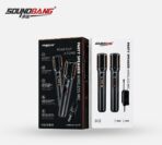 Soundbang Microphone M8 ชุดไมโครโฟนไร้สายแบบคู่ - Black - Image 2