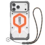 UAG Pathfinder Clear Magsafe Bundle Case เคส iPhone 18 Pro / 17 Pro - Safety Orange Lanyard [Pre-Order]