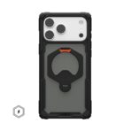UAG Plasma XTE 360 (Cap) MagSafe Case เคส iPhone 18 Pro /  iPhone 17 Pro –  Black/Orange [Pre-Order]