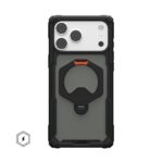 UAG Plasma XTE 360 (Cap) MagSafe Case เคส iPhone 18 Pro /  iPhone 17 Pro –  Black/Orange [Pre-Order]