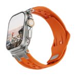 UAG Monarch สายนาฬิกา Apple Watch 42/44/45/49mm – Orange/Titanium