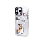 Avocado Magnetic Clear Case เคส iPhone 16  – Happy Cat