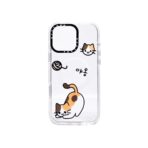 Avocado Magnetic Clear Case เคส iPhone 16  – Happy Cat - Image 3