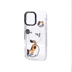 Avocado Magnetic Clear Case เคส iPhone 16  – Happy Cat - Image 2