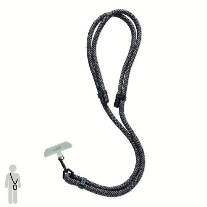 messageImage_1781343310365 UAG Civilian Thick Crossbody Lanyard สายคล้อง - Graphite/Black - Image 1