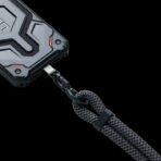 UAG Civilian Thick Crossbody Lanyard สายคล้อง - Graphite/Black - Image 5