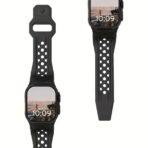UAG Monarch สายนาฬิกา Apple Watch 42/44/45/49mm – Black/Black Titanium - Image 5