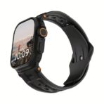 UAG Monarch สายนาฬิกา Apple Watch 42/44/45/49mm – Black/Black Titanium